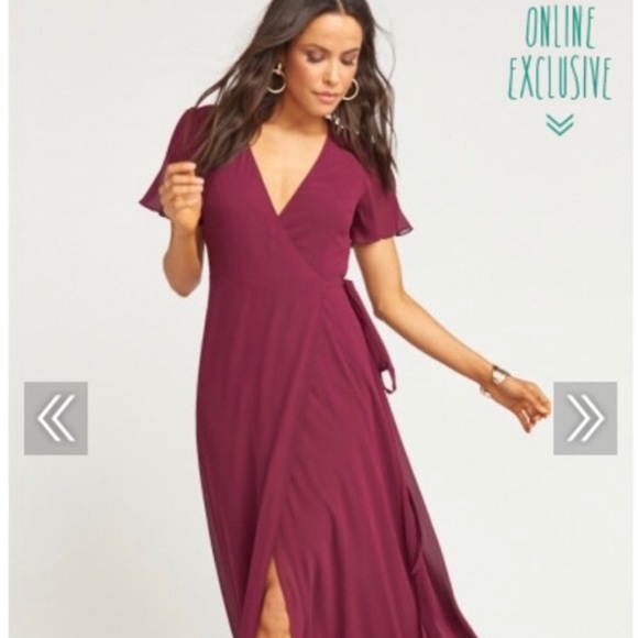 Show Me Your MuMu Dresses & Skirts - BNWT Show Me Your Mumu Merlot Noelle